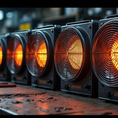 Comparatif des modèles de chauffage industriel rond 3 000 W disponibles