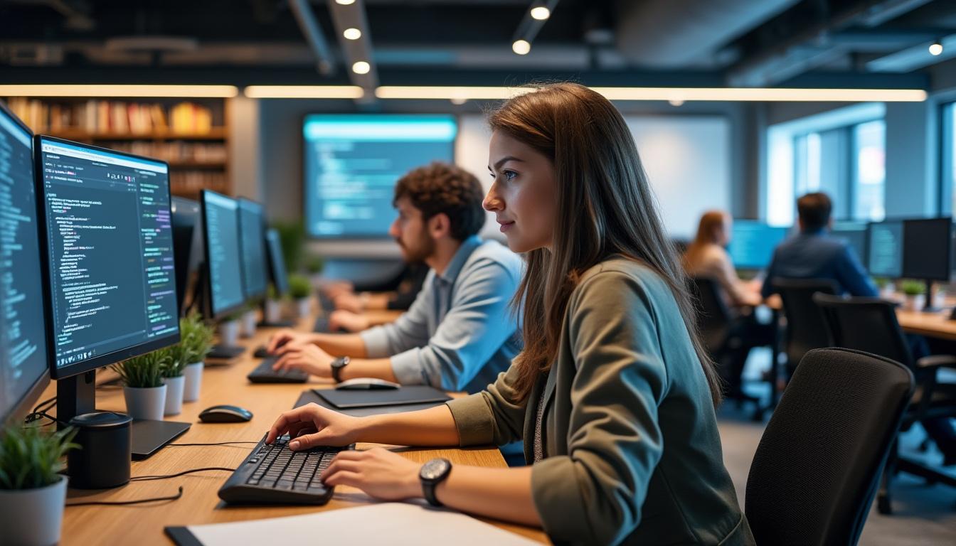 Les meilleurs établissements offrant une formation de développeur web en alternance