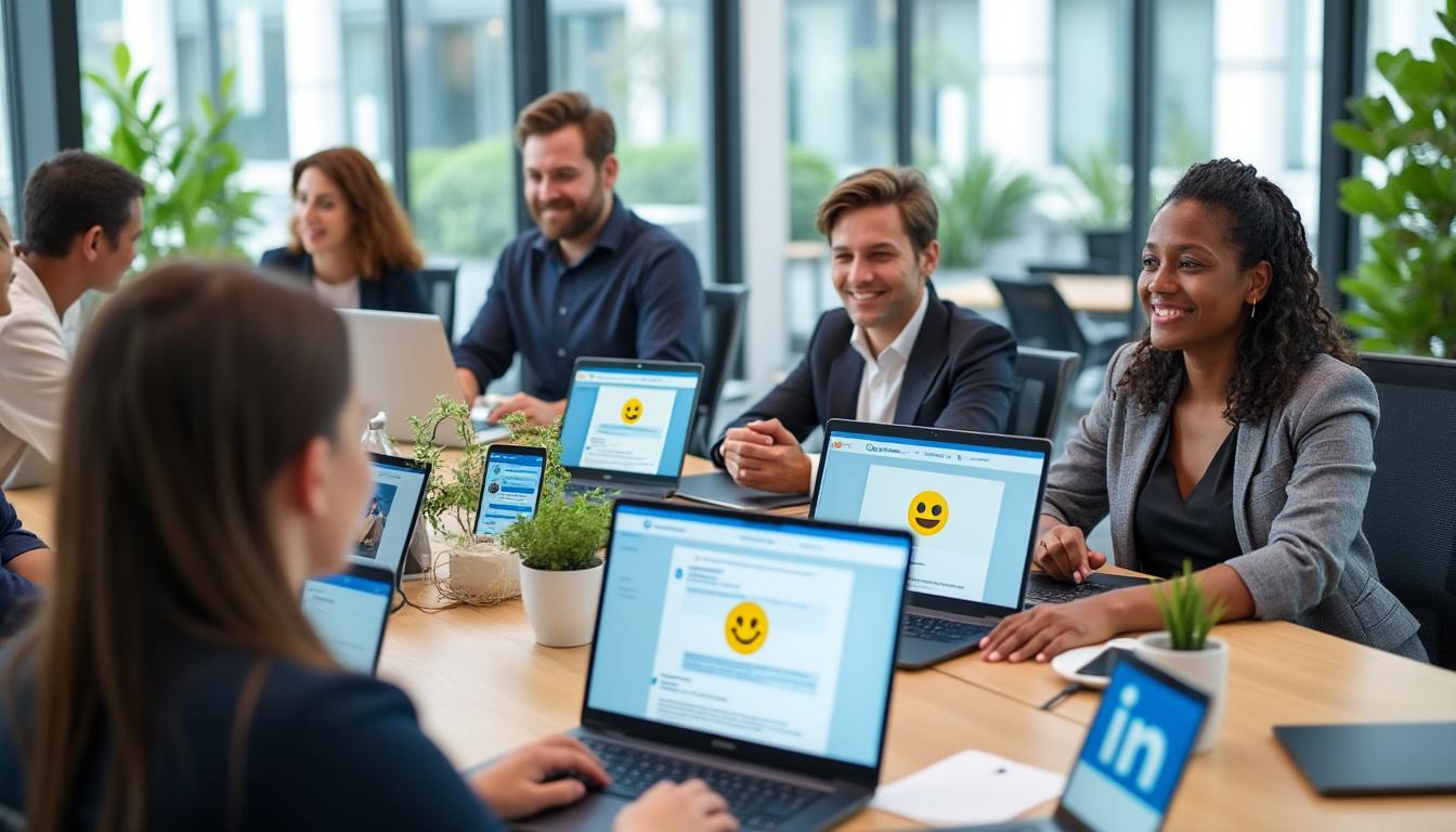 découvrez comment sélectionner les meilleurs emojis de soutien sur linkedin afin d'illustrer efficacement votre message professionnel et renforcer l'impact de vos publications.
