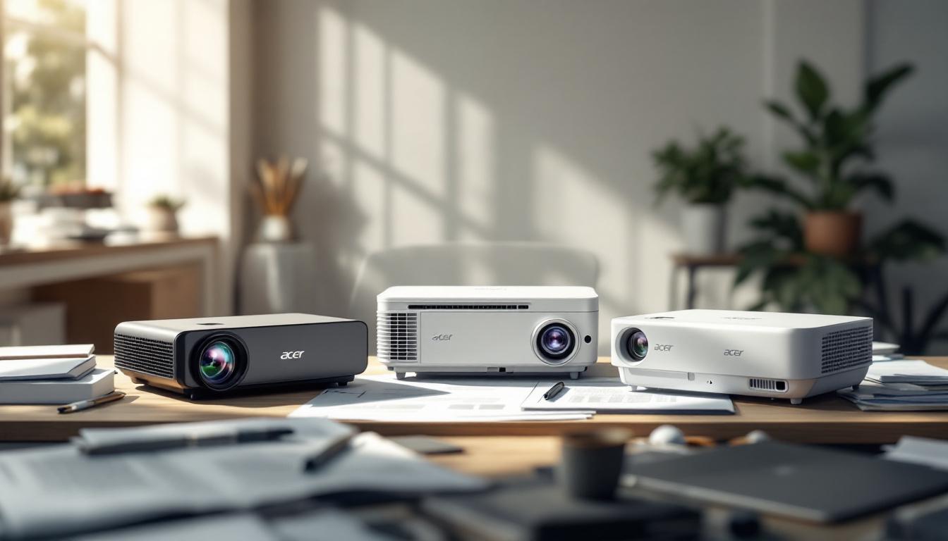 Comparatif des vidéoprojecteurs Acer pour bureautique : quel modèle choisir ?