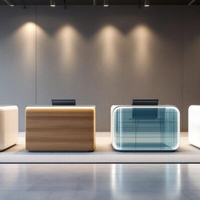 Les différents types de banques d’accueil pour stand et leurs avantages spécifiques