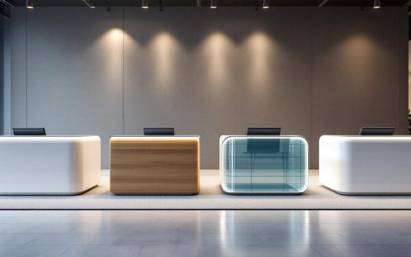 Les différents types de banques d’accueil pour stand et leurs avantages spécifiques