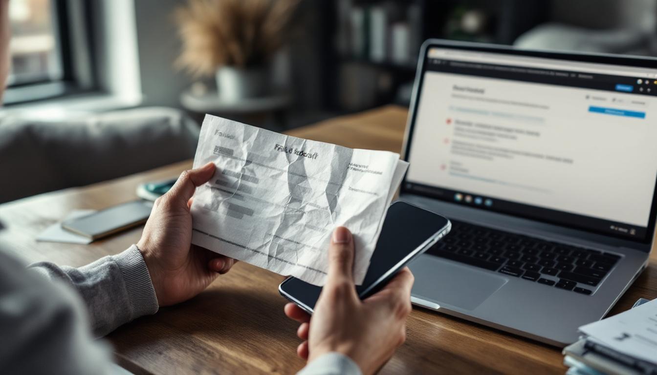 Les erreurs à éviter lors de l’utilisation de la banque en ligne avec encaissement de chèque