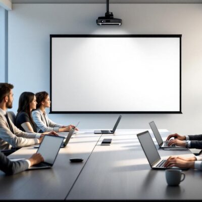 Vidéoprojecteurs bureautiques pour une présentation : comment optimiser votre expérience