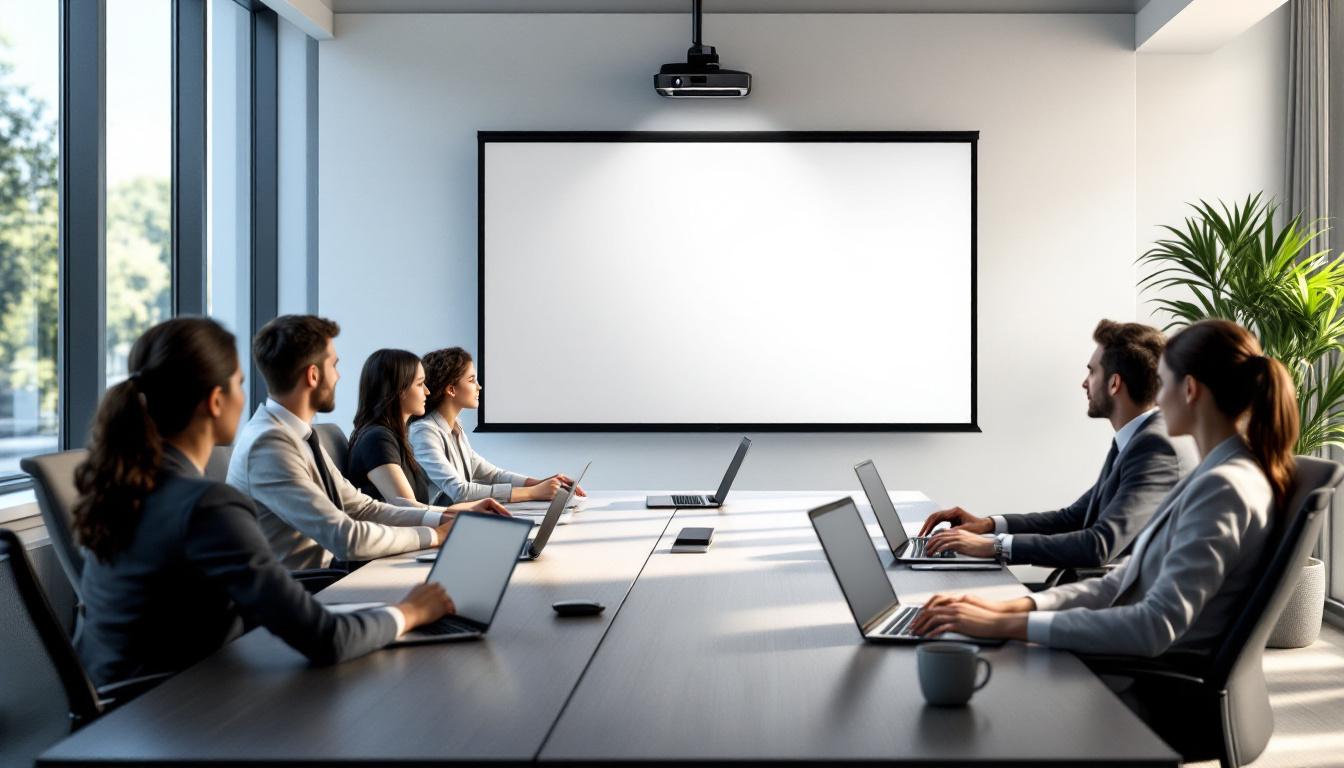 Vidéoprojecteurs bureautiques pour une présentation : comment optimiser votre expérience