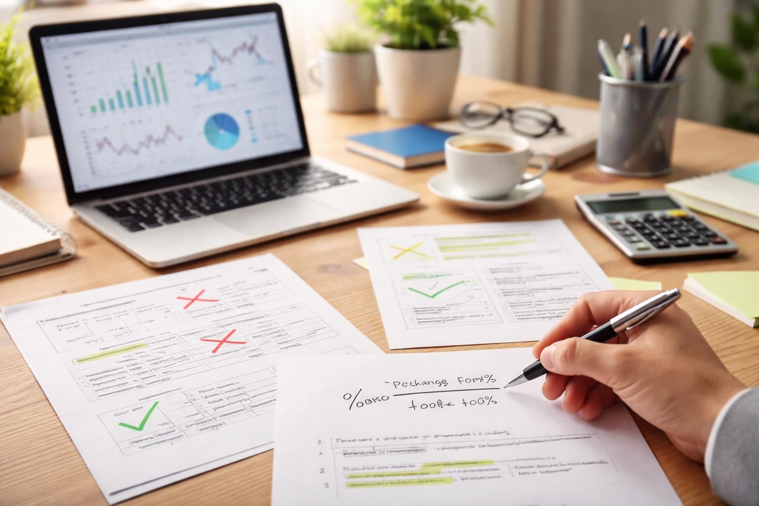 Calcul d’un taux : erreurs courantes et bonnes pratiques