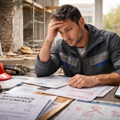 Les erreurs fréquentes qui font augmenter le prix d&rsquo;assurance décennale auto entrepreneur