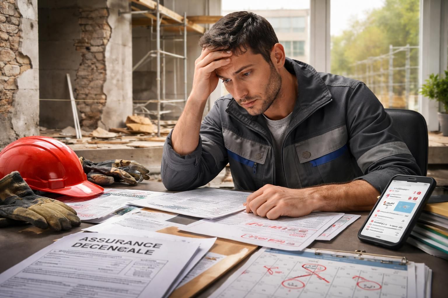 Les erreurs fréquentes qui font augmenter le prix d&rsquo;assurance décennale auto entrepreneur