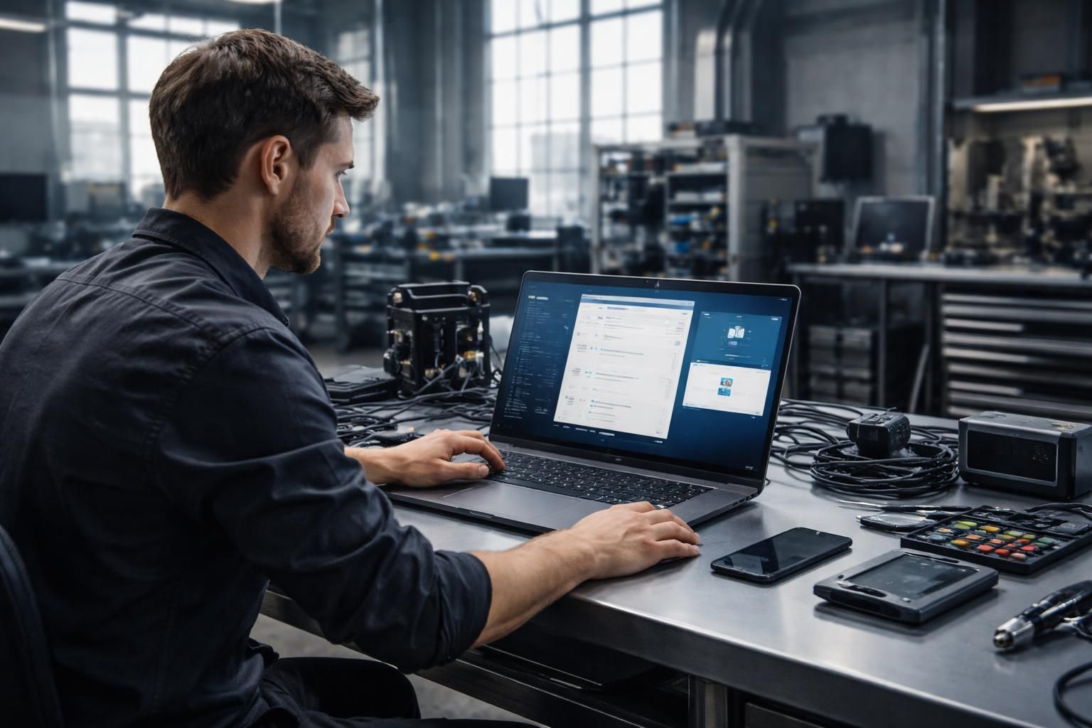 Onboarding : préparer un PC portable en mode industriel (image + apps)