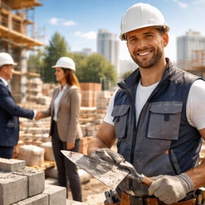 Auto entrepreneur : un maçon qui réussit grâce à des partenariats solides