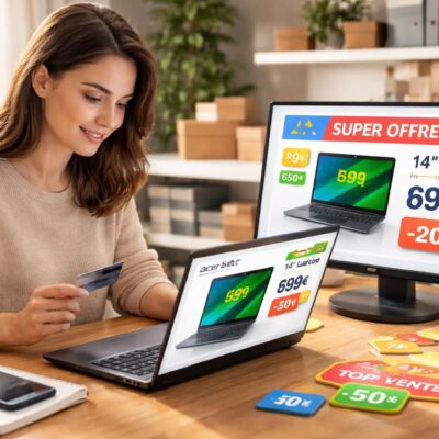 Comment bénéficier des meilleures offres en commandant en ligne un PC portable Acer 14 pouces ?