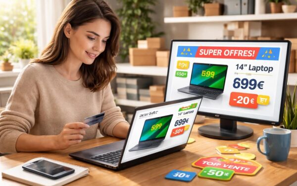 Comment bénéficier des meilleures offres en commandant en ligne un PC portable Acer 14 pouces ?