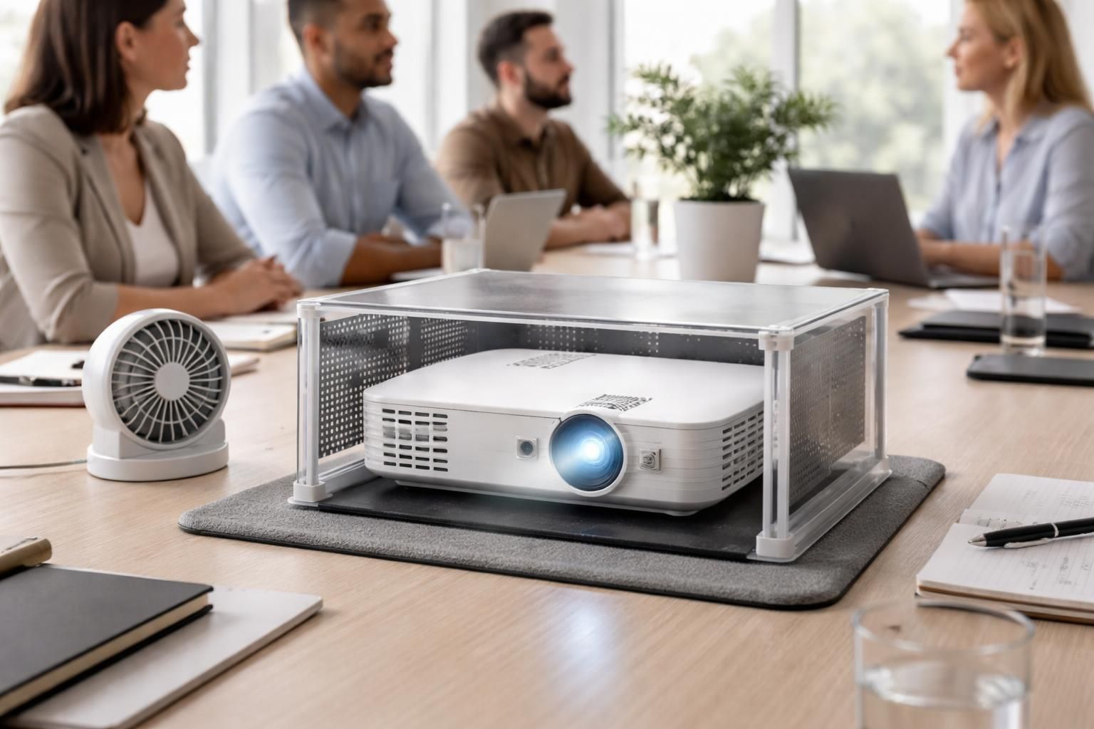 Confort : réduire bruit et chaleur d’un vidéoprojecteur Acer en réunion