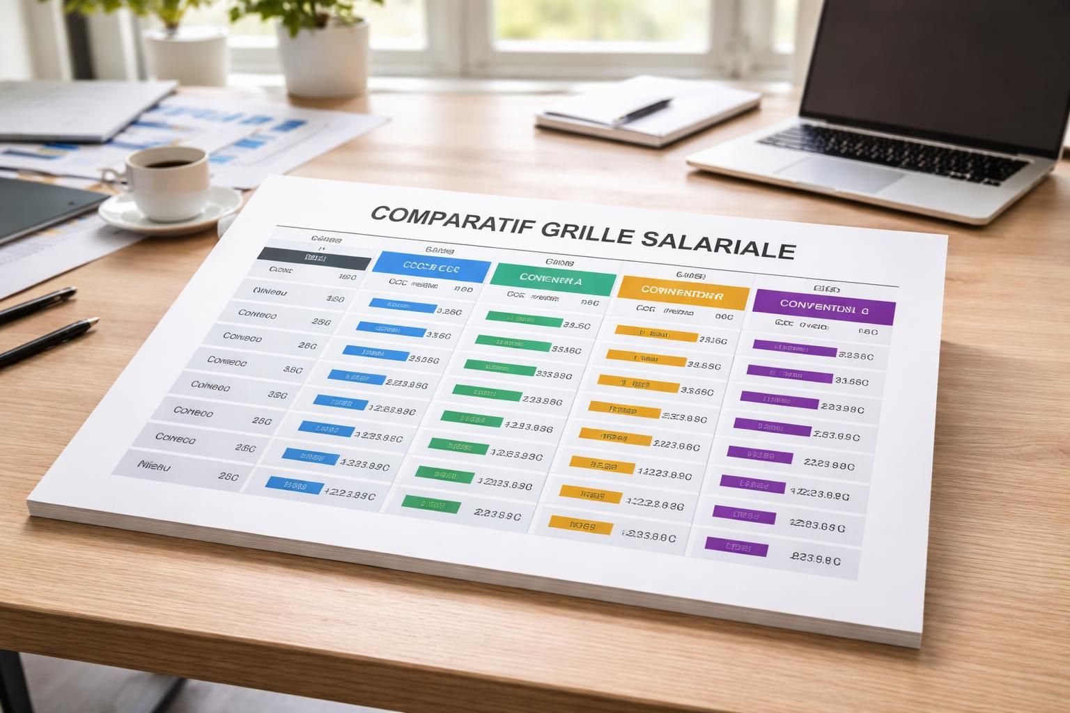 Grille du salaire CC66 : Comparaison avec d&rsquo;autres conventions collectives