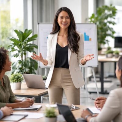 Les leçons de leadership tirées du parcours de Mélanie Perkins, l&rsquo;entrepreneuse innovante