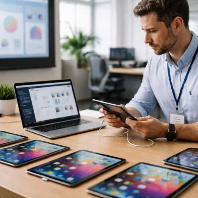 Maintenance : gérer updates et applis d’une flotte iPad sans casse