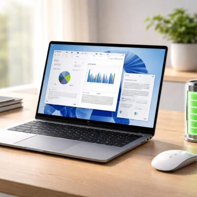 Xiaomi laptop : autonomie et performances en bureautique
