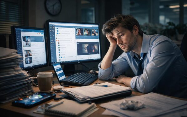 Cyberdépendance : impacts spécifiques sur la productivité au travail