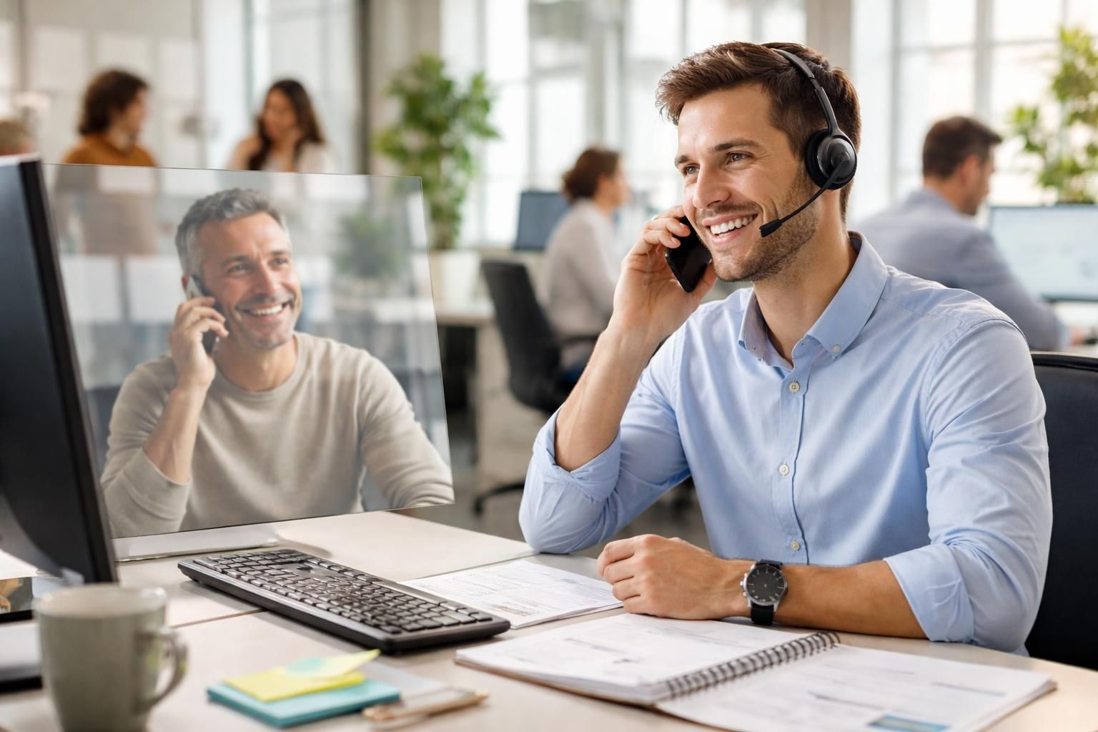 Enquête sur la satisfaction : pourquoi tant de gens sont contants de Mypeopledoc par téléphone