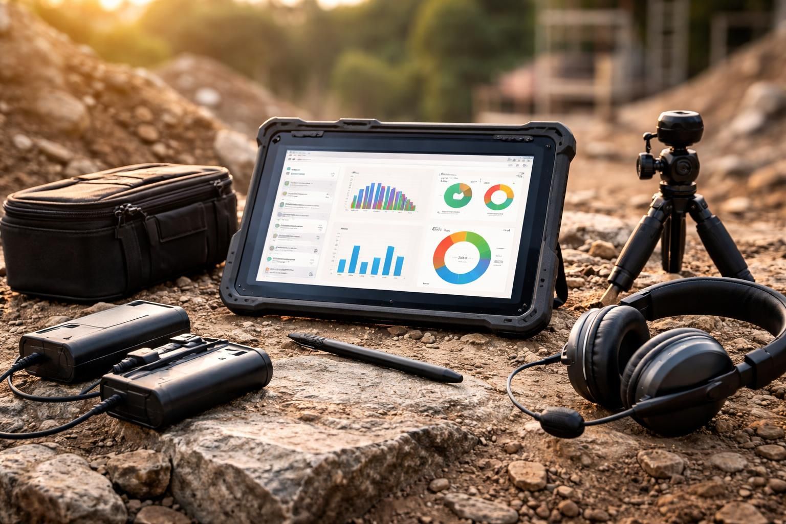 Tablette Samsung “terrain” : audits et photos avec accessoires vraiment utiles
