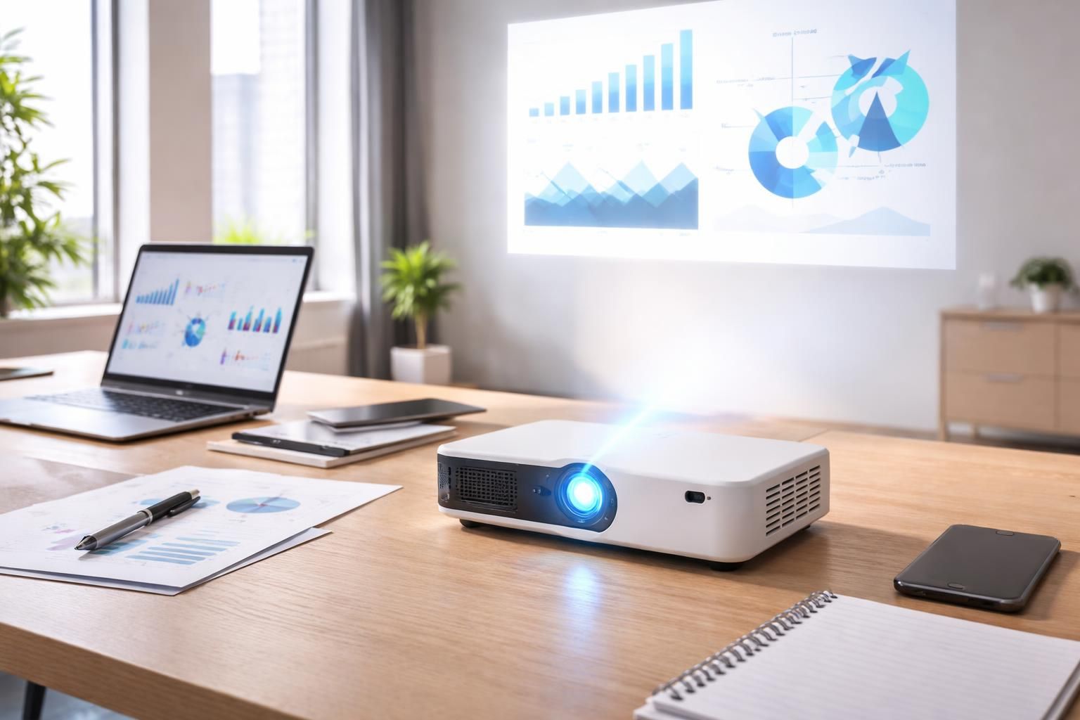 Vidéoprojecteur LED : résolution 1080p ou 4K pour la bureautique ?
