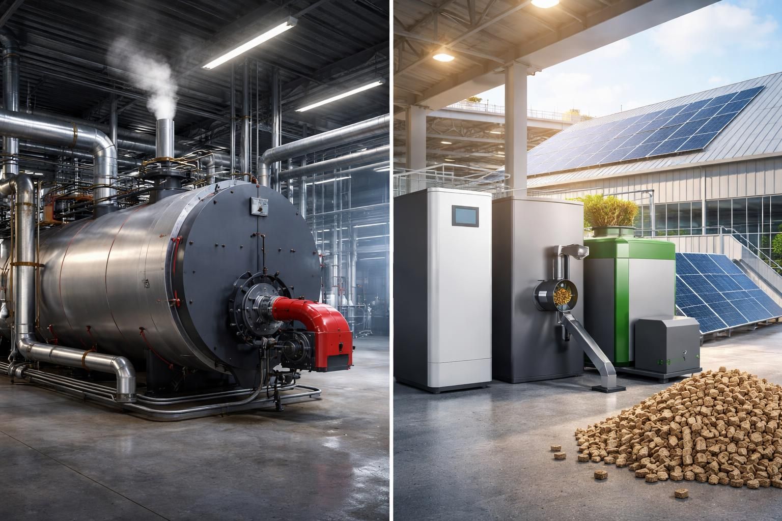 Comparaison des performances : chauffage industriel au fioul versus autres énergies